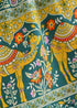 Boho Skirts in Esme Flower in Yellow Green For Women